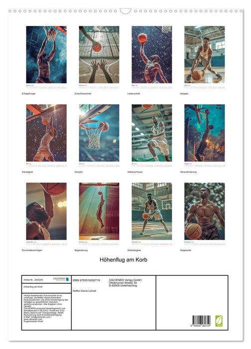 Höhenflug am Korb (CALVENDO Wandkalender 2026)