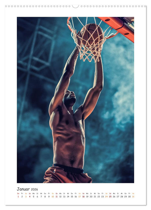 Höhenflug am Korb (CALVENDO Wandkalender 2026)