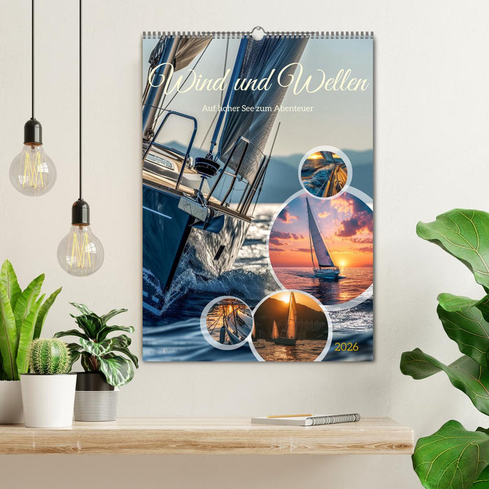 Wind und Wellen (CALVENDO Wandkalender 2026)