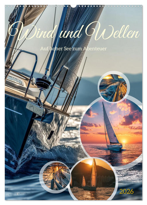 Wind und Wellen (CALVENDO Wandkalender 2026)