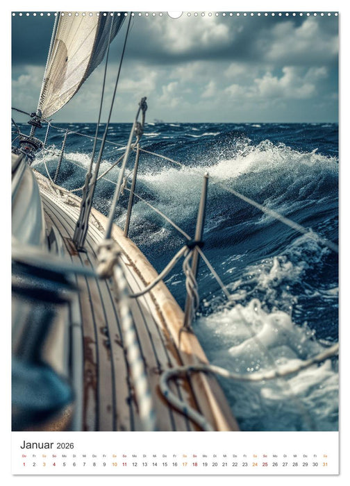 Wind und Wellen (CALVENDO Wandkalender 2026)