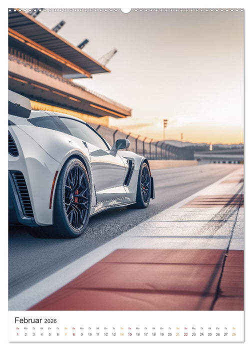 Die Kunst der Beschleunigung (CALVENDO Premium Wandkalender 2026)