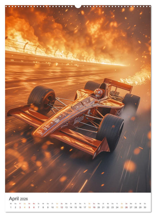 Die Kunst der Beschleunigung (CALVENDO Premium Wandkalender 2026)