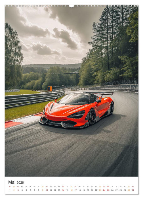 Die Kunst der Beschleunigung (CALVENDO Premium Wandkalender 2026)