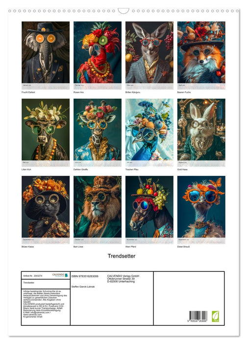 Trendsetter (CALVENDO Wandkalender 2026)