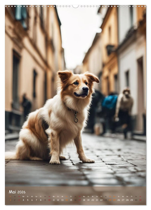 In den Straßen der Stadt - Tiere mitten unter uns (CALVENDO Premium Wandkalender 2026)