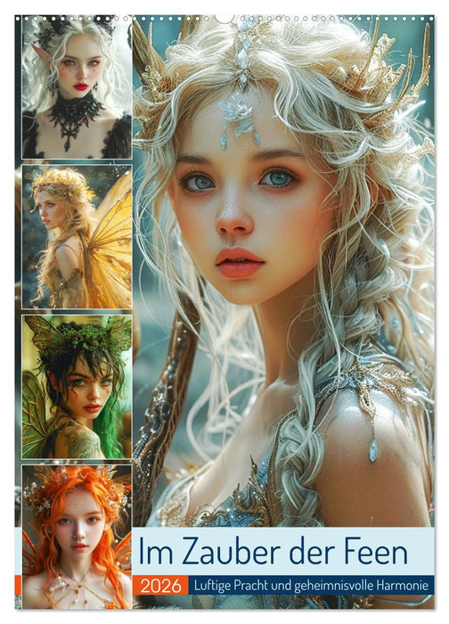 Im Zauber der Feen. Luftige Pracht und geheimnisvolle Harmonie (CALVENDO Wandkalender 2026)