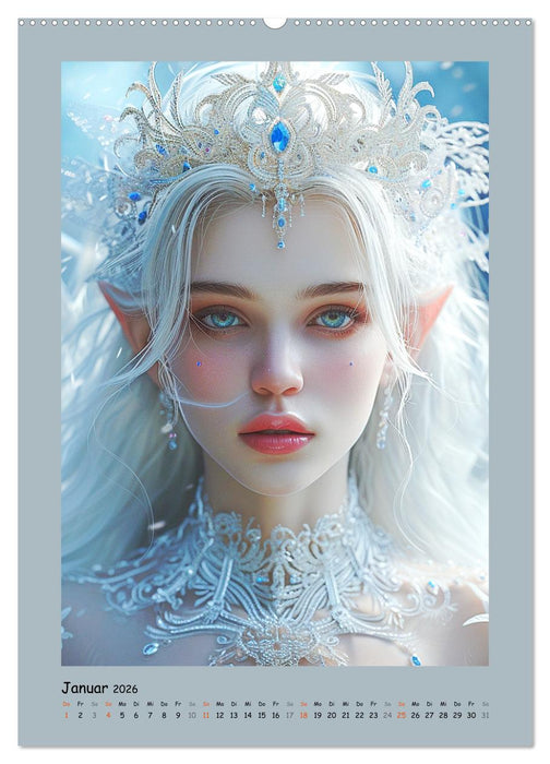 Im Zauber der Feen. Luftige Pracht und geheimnisvolle Harmonie (CALVENDO Wandkalender 2026)