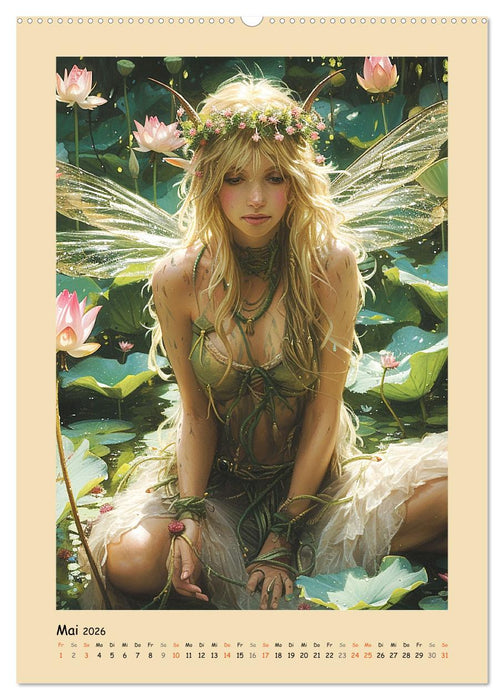 Im Zauber der Feen. Luftige Pracht und geheimnisvolle Harmonie (CALVENDO Wandkalender 2026)