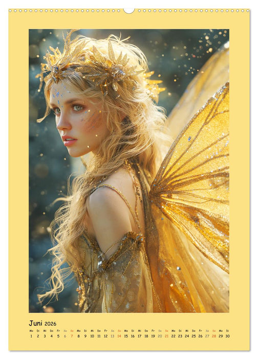 Im Zauber der Feen. Luftige Pracht und geheimnisvolle Harmonie (CALVENDO Wandkalender 2026)