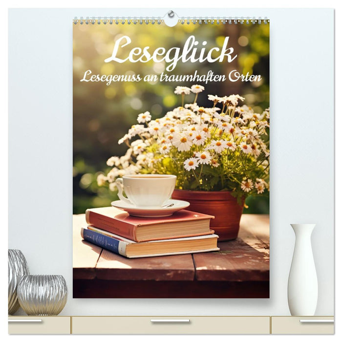 Leseglück (CALVENDO Premium Wandkalender 2026)