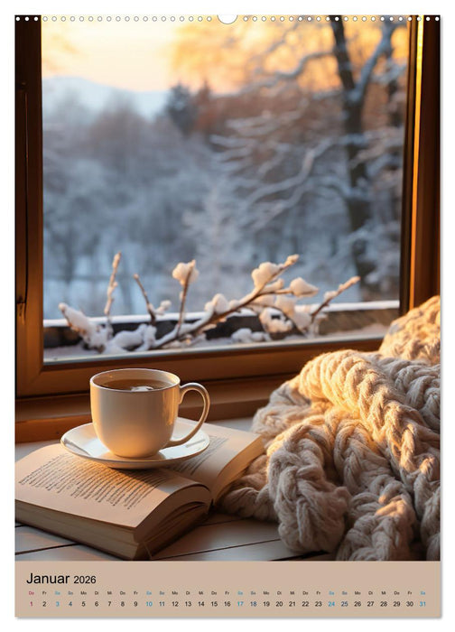 Leseglück (CALVENDO Premium Wandkalender 2026)