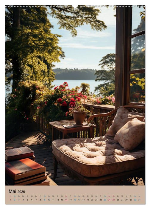 Leseglück (CALVENDO Premium Wandkalender 2026)