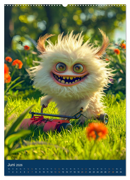 Männer! - Welche Leidenschaft weckt das Monster in ihnen (CALVENDO Premium Wandkalender 2026)