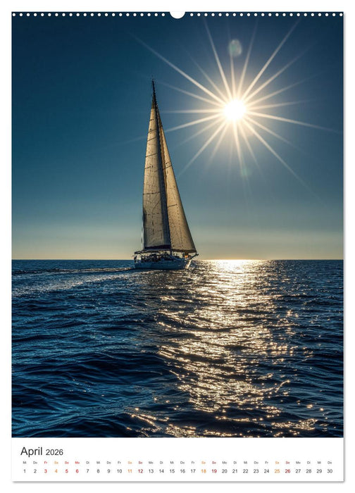 Wind und Wellen (CALVENDO Premium Wandkalender 2026)