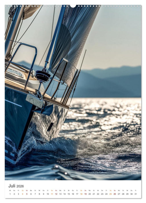 Wind und Wellen (CALVENDO Premium Wandkalender 2026)