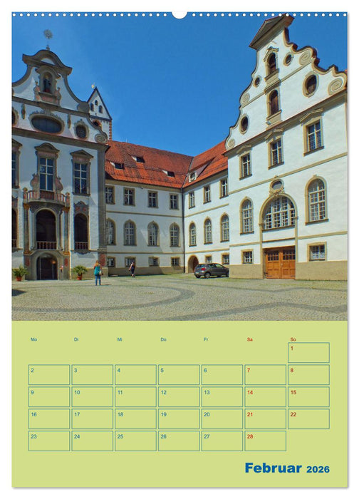 Füssen - Ein Allgäuer Terminplaner (CALVENDO Wandkalender 2026)