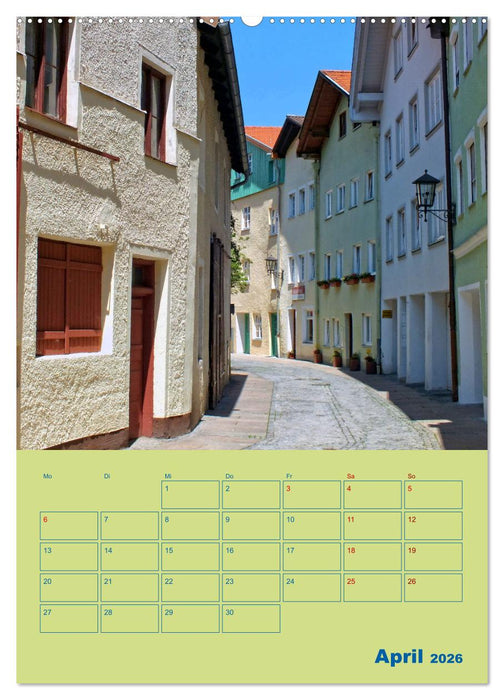 Füssen - Ein Allgäuer Terminplaner (CALVENDO Wandkalender 2026)