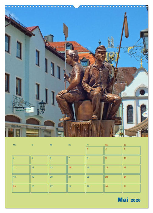 Füssen - Ein Allgäuer Terminplaner (CALVENDO Wandkalender 2026)