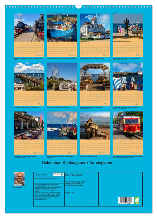 Ostseebad Kühlungsborn Terminplaner (CALVENDO Wandkalender 2026)