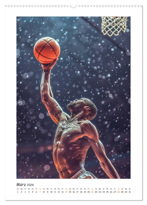 Höhenflug am Korb (CALVENDO Premium Wandkalender 2026)