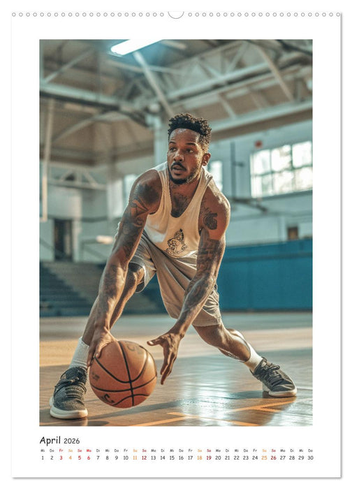 Höhenflug am Korb (CALVENDO Premium Wandkalender 2026)