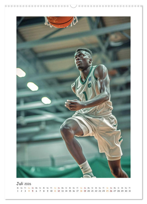 Höhenflug am Korb (CALVENDO Premium Wandkalender 2026)