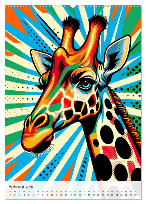 Pop Art - In der Ära der Künstlichen Intelligenz (CALVENDO Premium Wandkalender 2026)