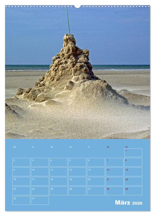 Nordseereise – Jütland in Dänemark – Von Blavand bis Henne Strand (CALVENDO Wandkalender 2026)