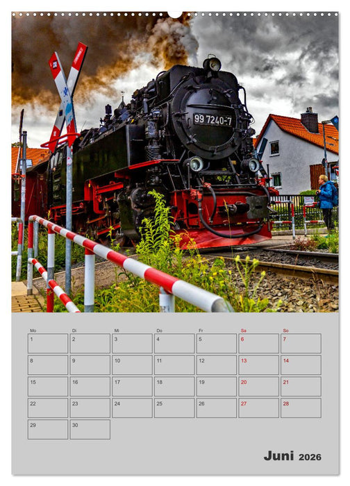 Brockenbahn - Terminplaner (CALVENDO Wandkalender 2026)