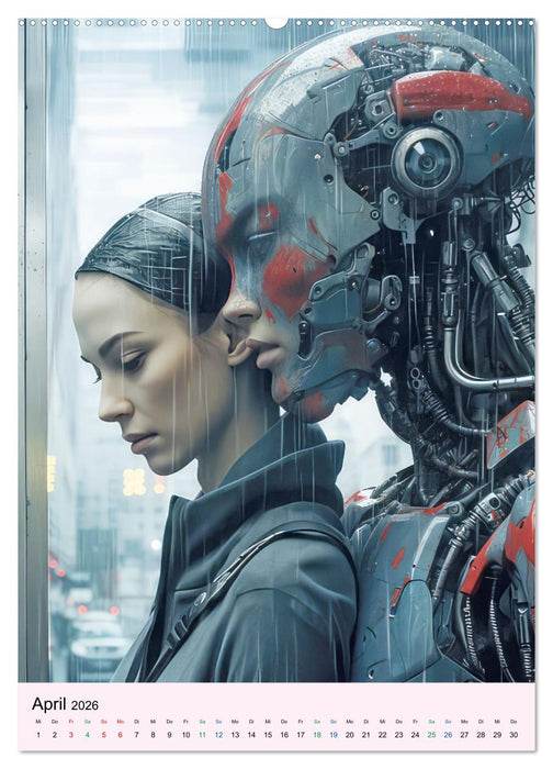 Sci-fi Welten - Fantasiebilder (CALVENDO Premium Wandkalender 2026)