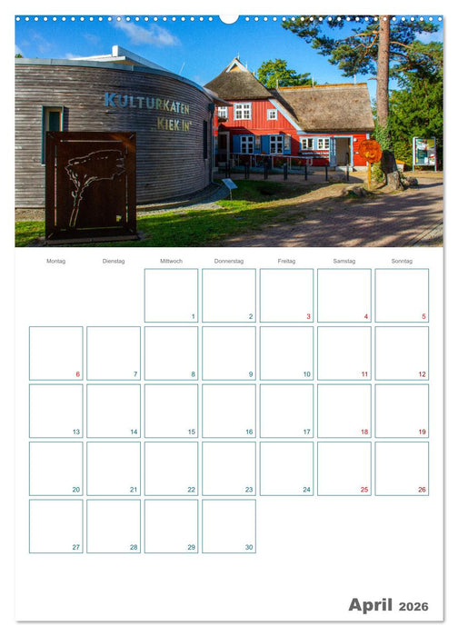 Ostseebad Prerow - Darßer Momente - Terminplaner (CALVENDO Wandkalender 2026)