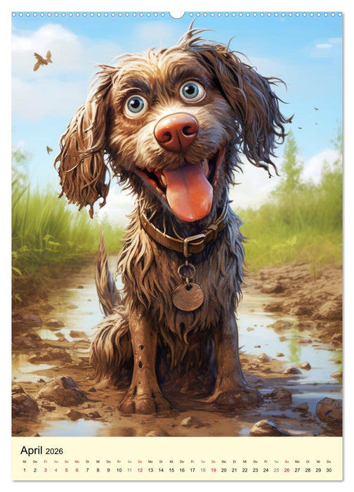 Bauernhof. Tierischer Humor auf dem Land (CALVENDO Premium Wandkalender 2026)