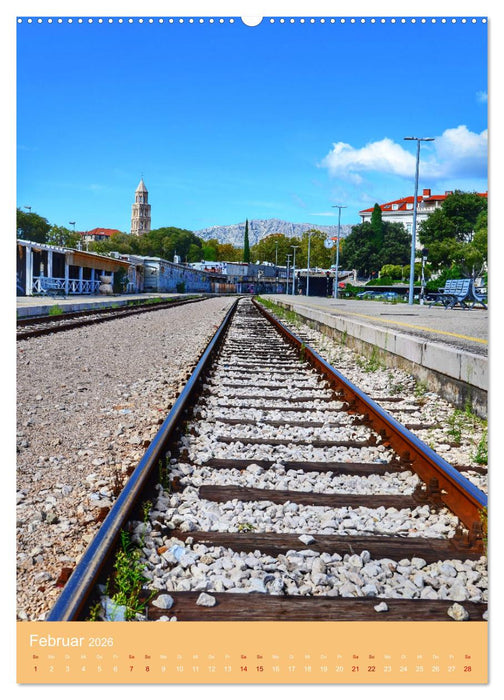 DALMATIEN - Split und Umgebung (CALVENDO Wandkalender 2026)