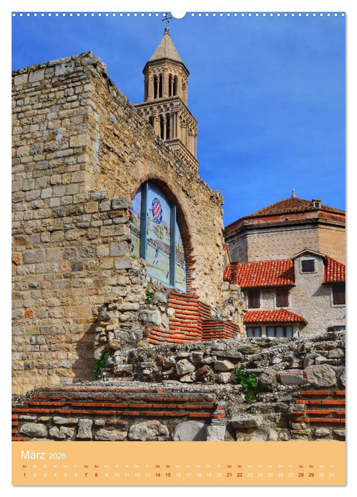 DALMATIEN - Split und Umgebung (CALVENDO Wandkalender 2026)