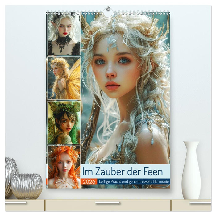Im Zauber der Feen. Luftige Pracht und geheimnisvolle Harmonie (CALVENDO Premium Wandkalender 2026)