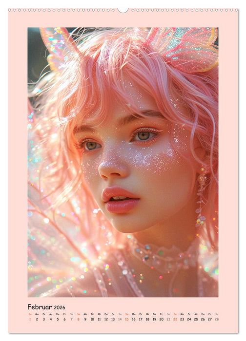 Im Zauber der Feen. Luftige Pracht und geheimnisvolle Harmonie (CALVENDO Premium Wandkalender 2026)