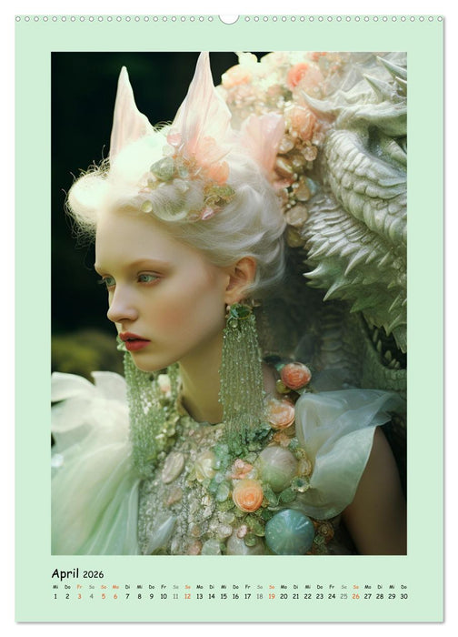 Im Zauber der Feen. Luftige Pracht und geheimnisvolle Harmonie (CALVENDO Premium Wandkalender 2026)