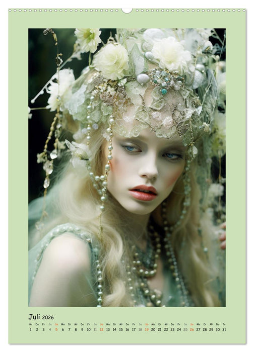Im Zauber der Feen. Luftige Pracht und geheimnisvolle Harmonie (CALVENDO Premium Wandkalender 2026)