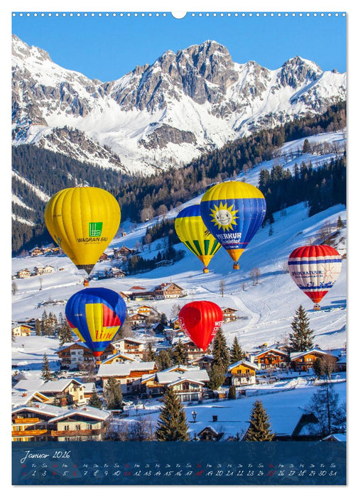 Ein Herz für Filzmoos (CALVENDO Premium Wandkalender 2026)