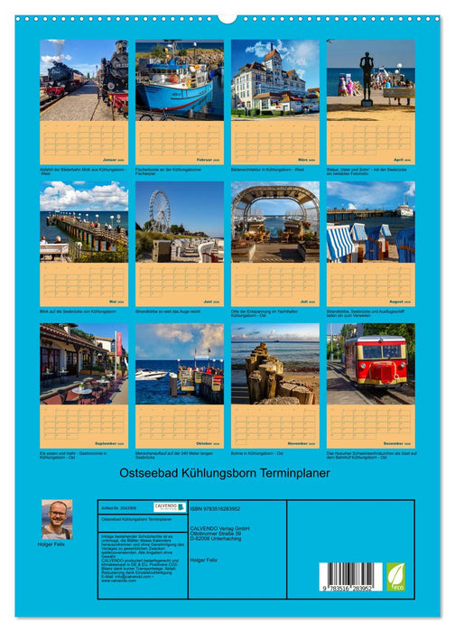 Ostseebad Kühlungsborn Terminplaner (CALVENDO Premium Wandkalender 2026)