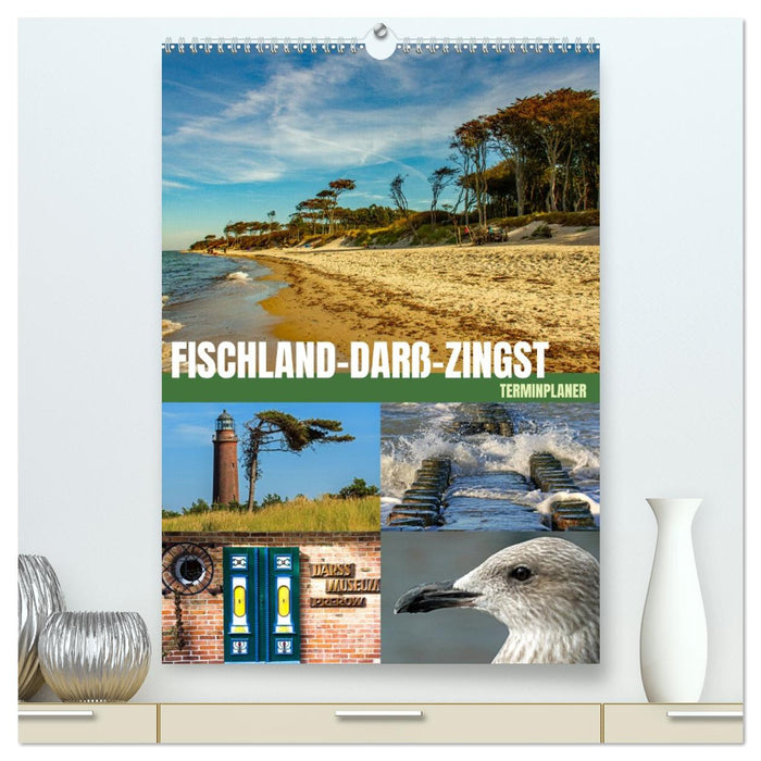 Fischland-Darß-Zingst Terminplaner (CALVENDO Premium Wandkalender 2026)