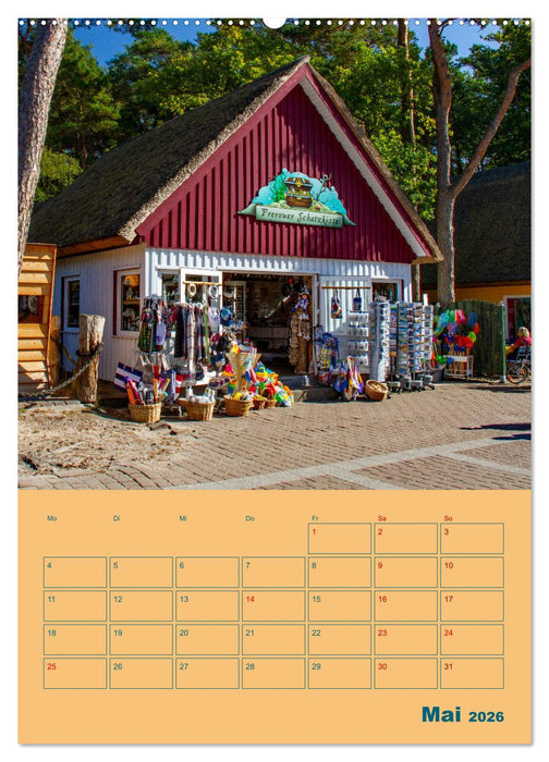Fischland-Darß-Zingst Terminplaner (CALVENDO Premium Wandkalender 2026)