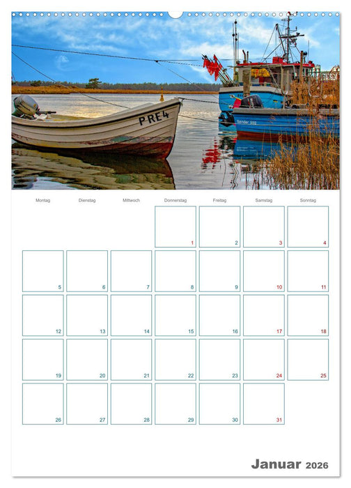 Ostseebad Prerow - Darßer Momente - Terminplaner (CALVENDO Premium Wandkalender 2026)