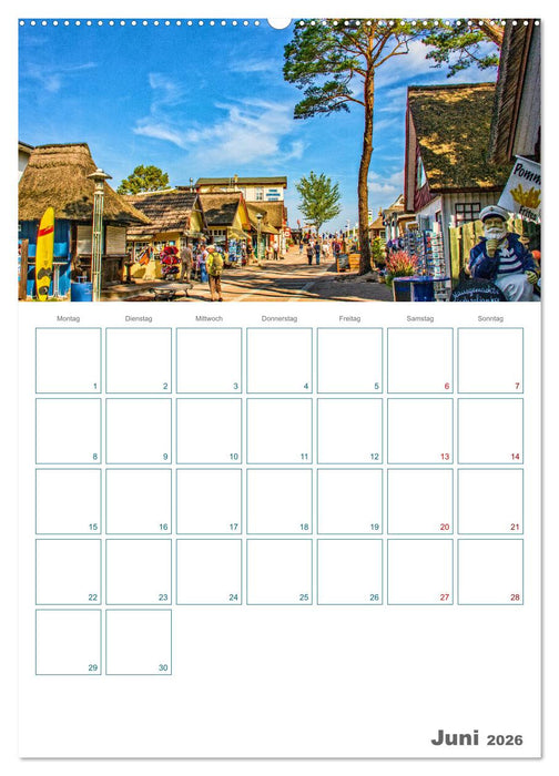 Ostseebad Prerow - Darßer Momente - Terminplaner (CALVENDO Premium Wandkalender 2026)