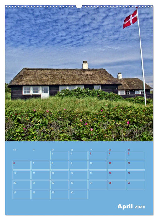 Nordseereise – Jütland in Dänemark – Von Blavand bis Henne Strand (CALVENDO Premium Wandkalender 2026)