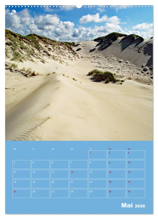Nordseereise – Jütland in Dänemark – Von Blavand bis Henne Strand (CALVENDO Premium Wandkalender 2026)