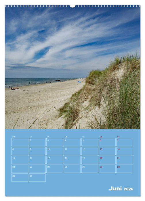 Nordseereise – Jütland in Dänemark – Von Blavand bis Henne Strand (CALVENDO Premium Wandkalender 2026)