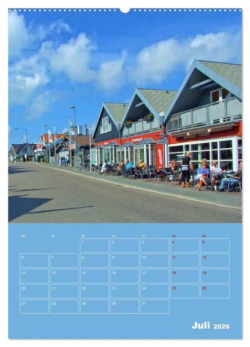 Nordseereise – Jütland in Dänemark – Von Blavand bis Henne Strand (CALVENDO Premium Wandkalender 2026)