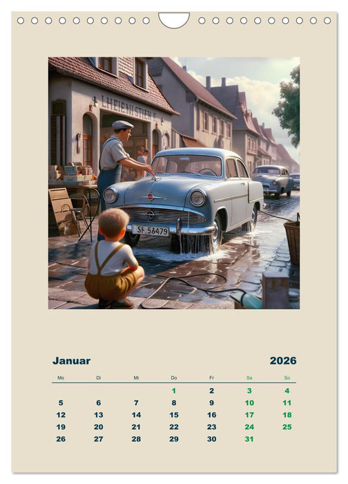 Gute alte Zeit der sechziger Jahre (CALVENDO Wandkalender 2026)